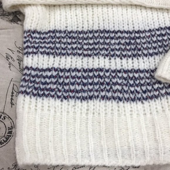 Rag & Bone Iceland Striped Wool Blend Sweater - Picture 5 of 8